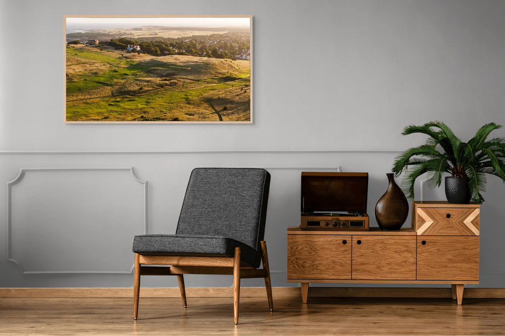 First Light over Gullane links