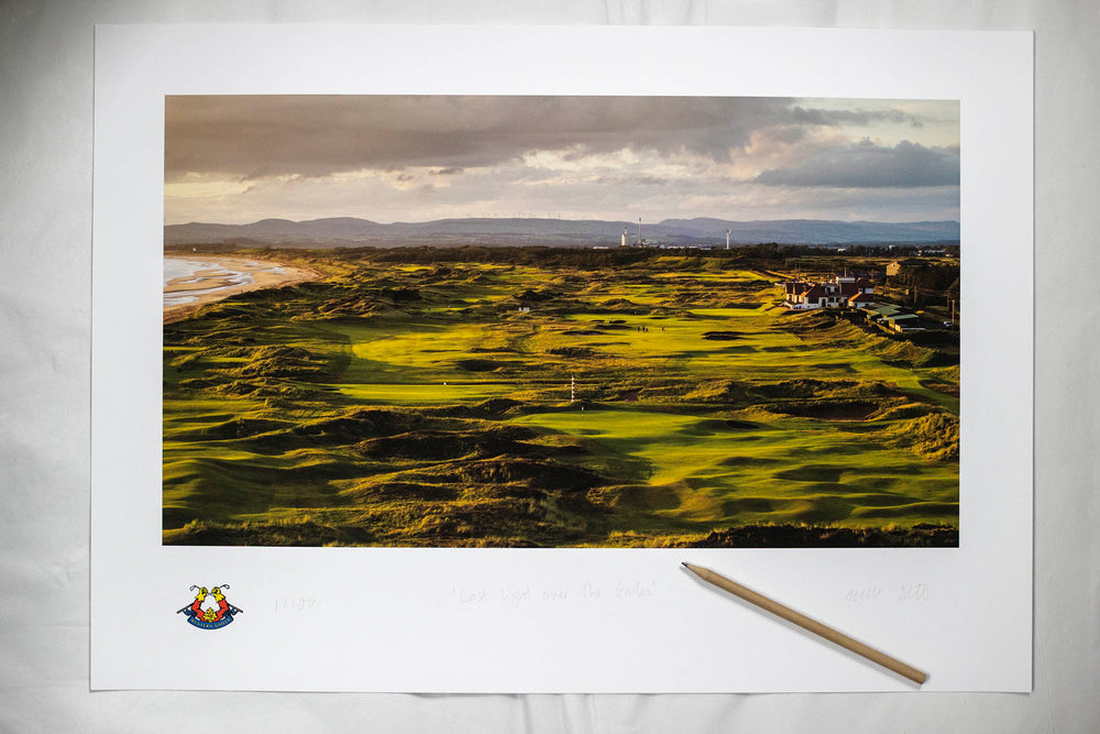 Last light over the Gailes