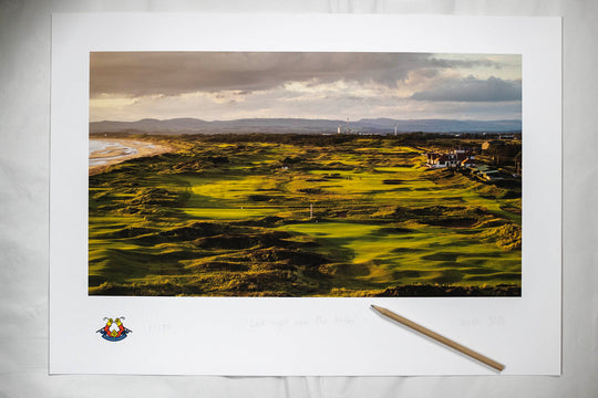 Last light over the Gailes