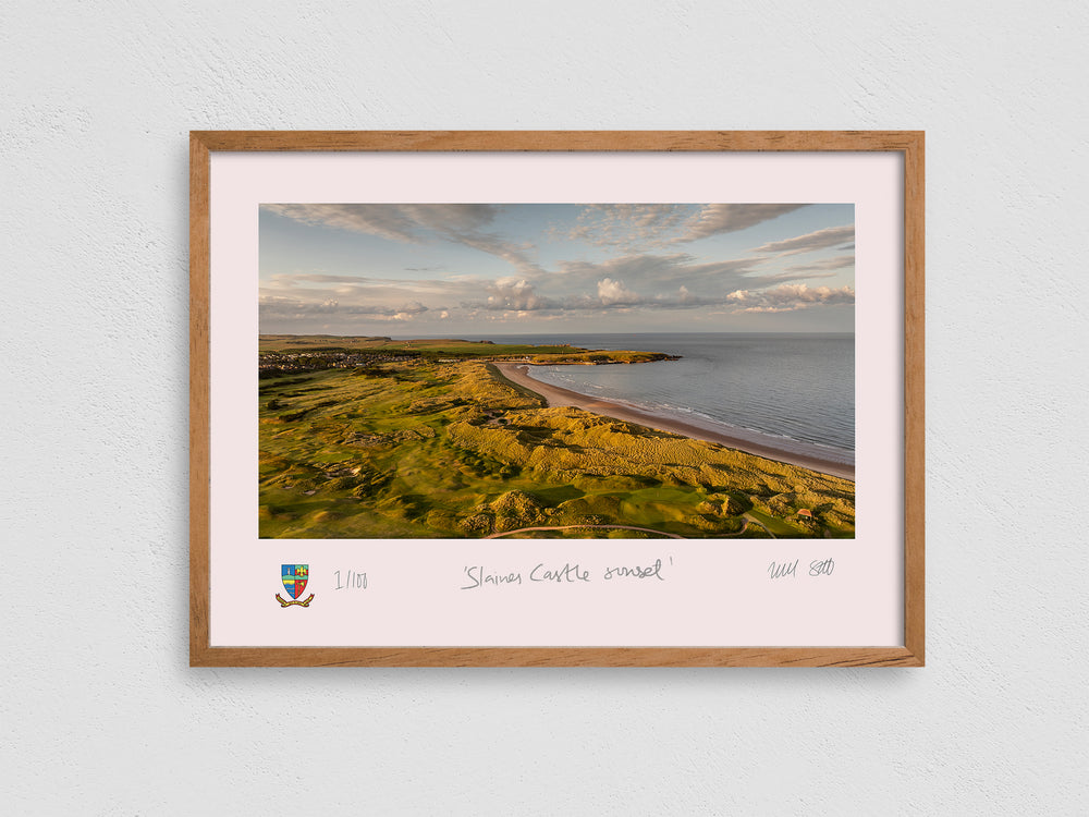 Slaines Castle Sunset