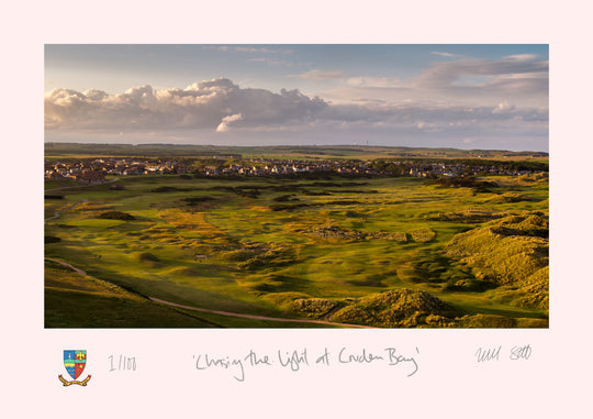 Chasing the light at Cruden Bay