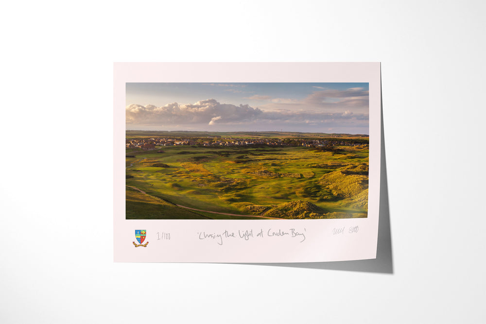 Chasing the light at Cruden Bay