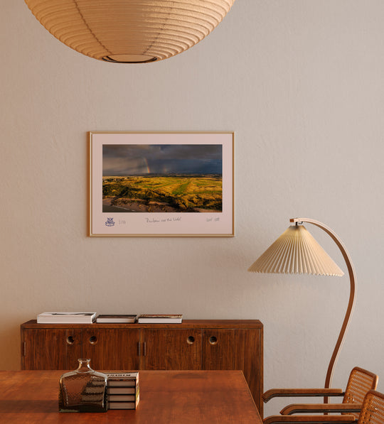 Rainbow over the links