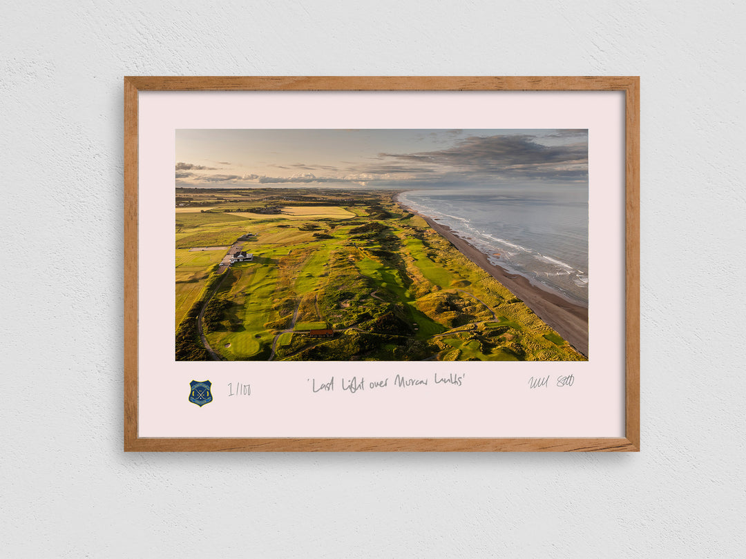 Last light over Murcar Links