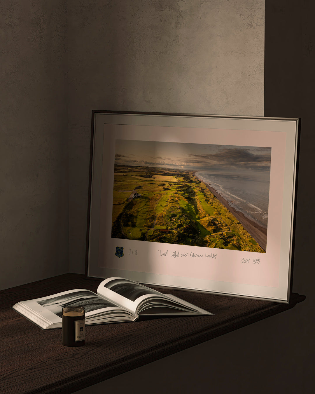 Last light over Murcar Links