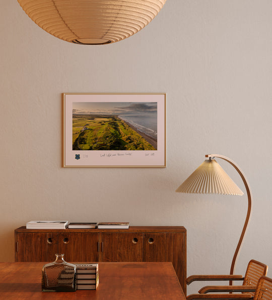 Last light over Murcar Links