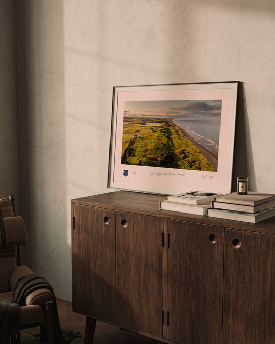 Last light over Murcar Links