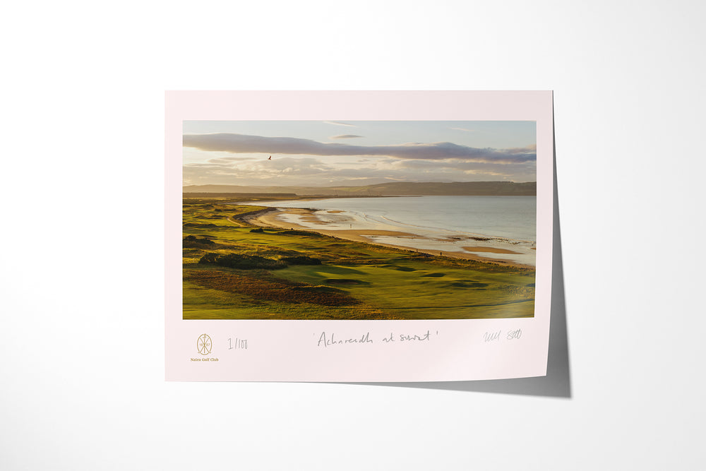 Achareidh at Sunset