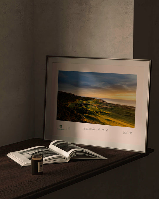 Greenkeepers at sunrise