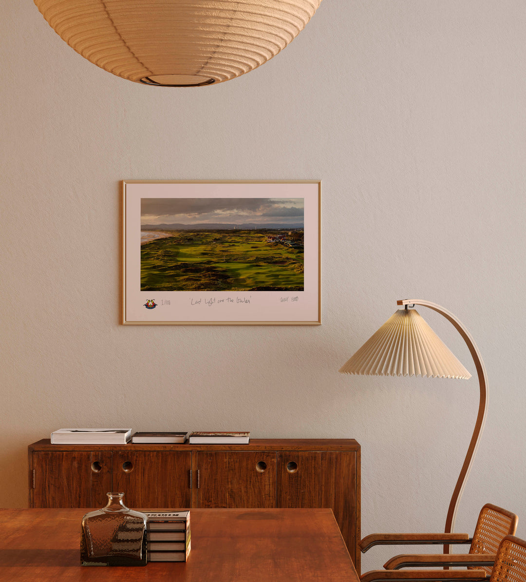 Last light over the Gailes