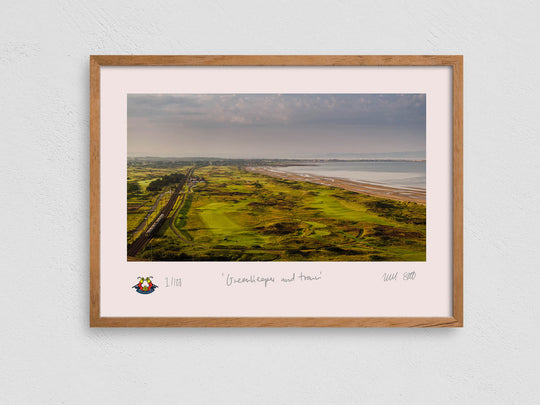 Greenkeeper and train