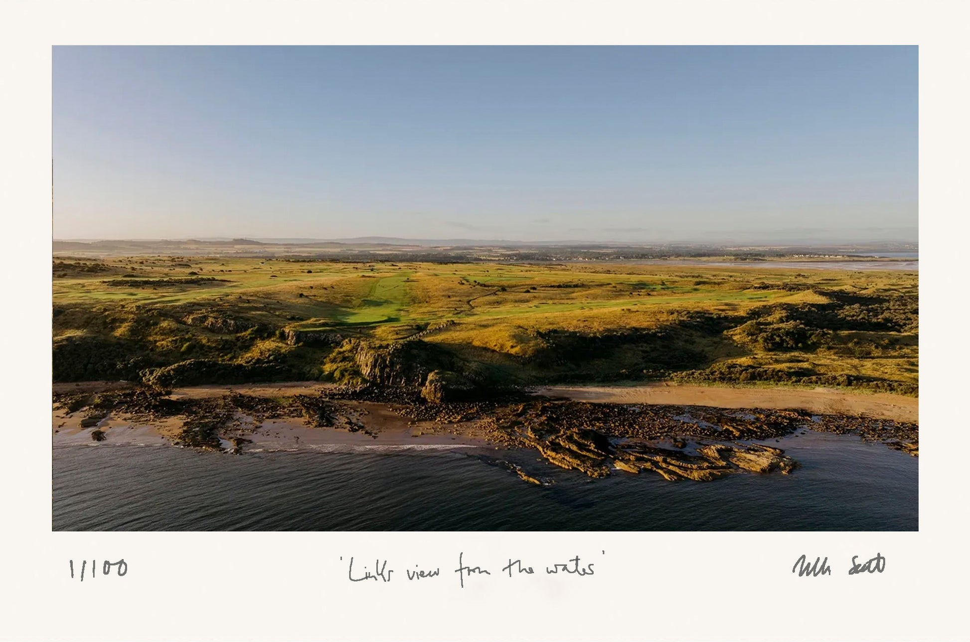 Links view from the water