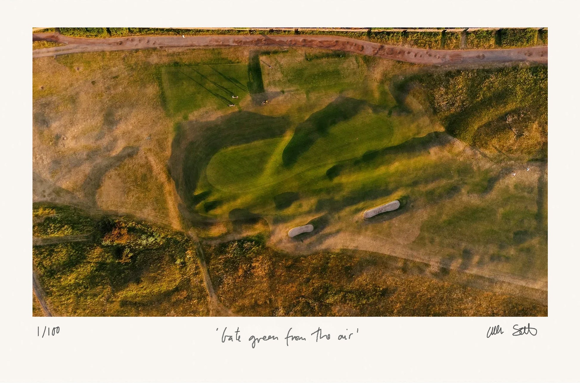Gate Green from the air