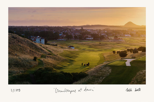 Greenkeepers at dawn