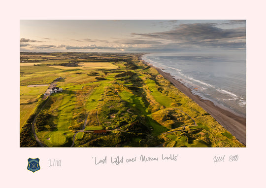 Last light over Murcar Links