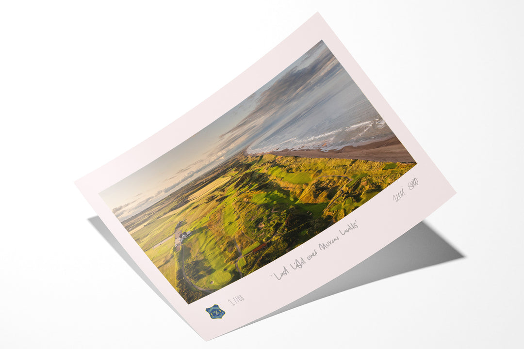 Last light over Murcar Links