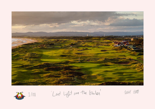 Last light over the Gailes