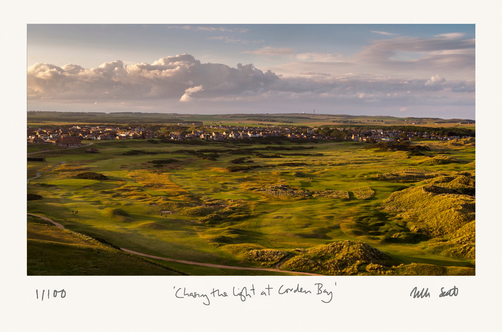Chasing the light at Cruden Bay