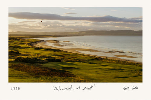 Achareidh at Sunset