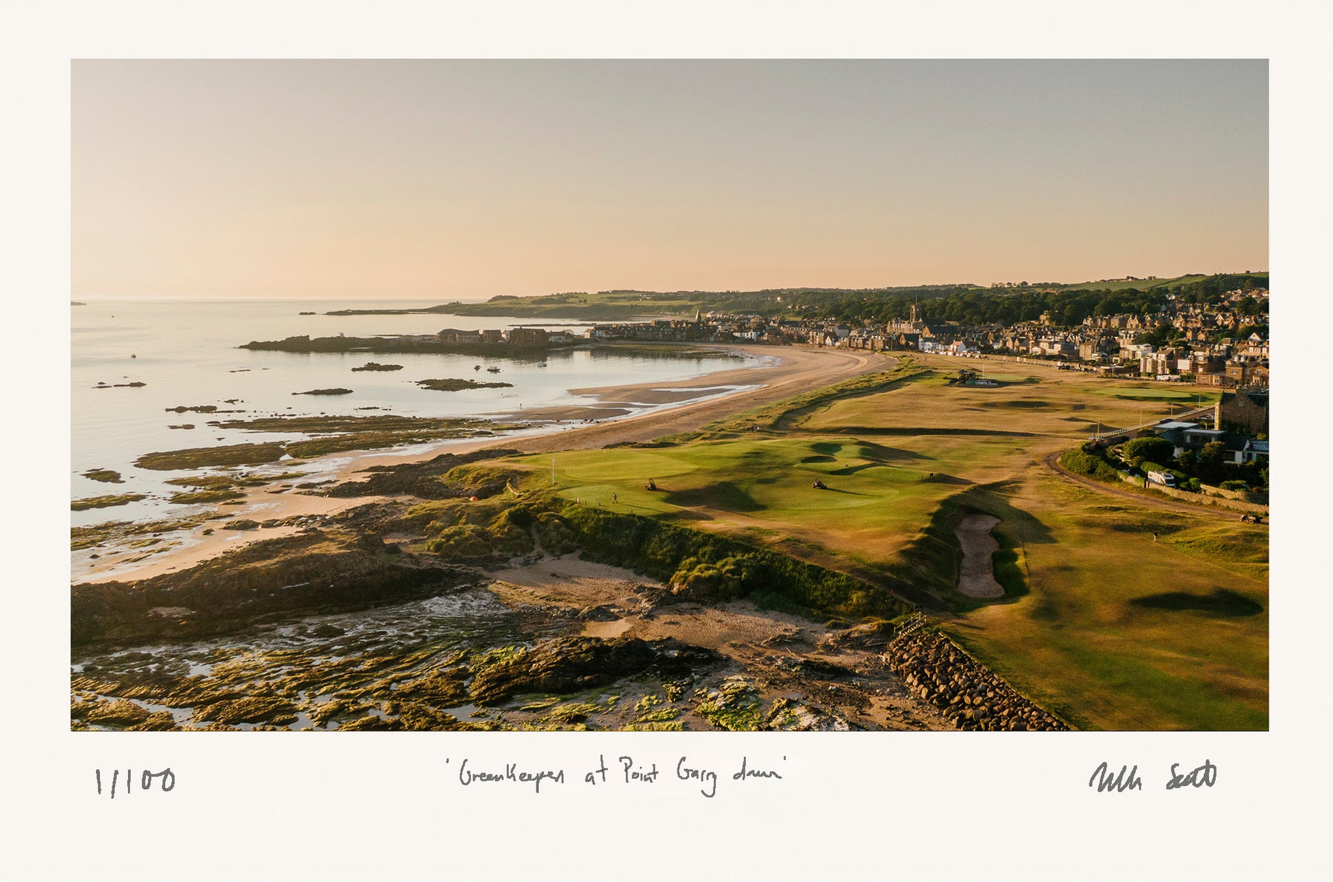 Greenkeepers at Point Garry dawn