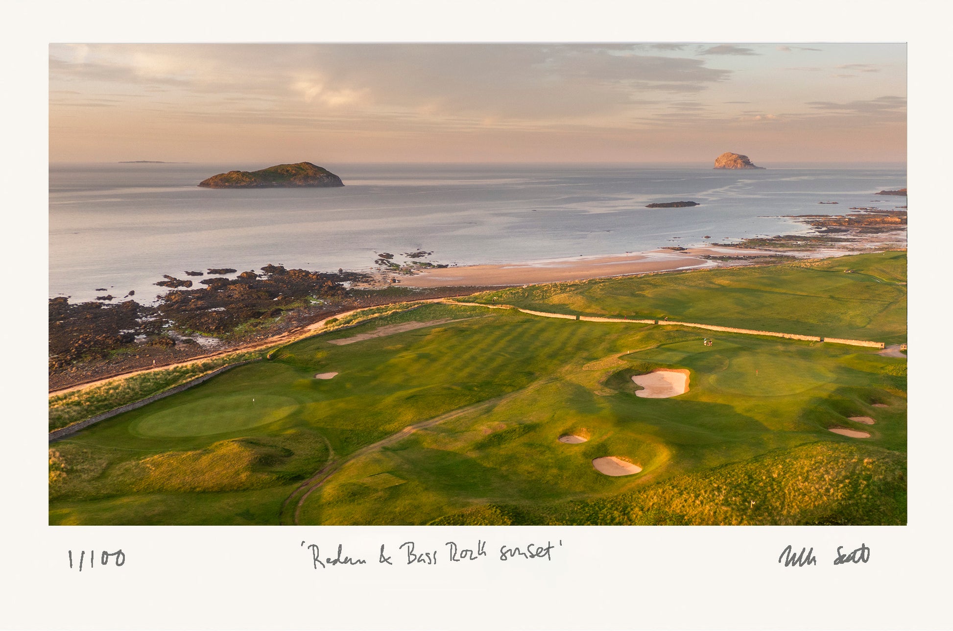 Redan & Bass Rock Sunset
